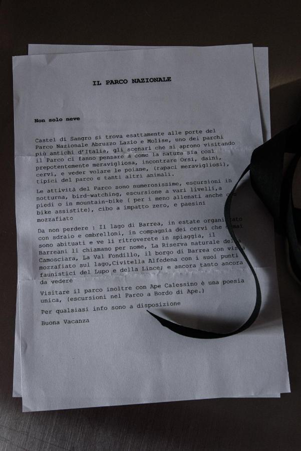 Apartament A Casa Di Rocco Castel Di Sangro Zewnętrze zdjęcie